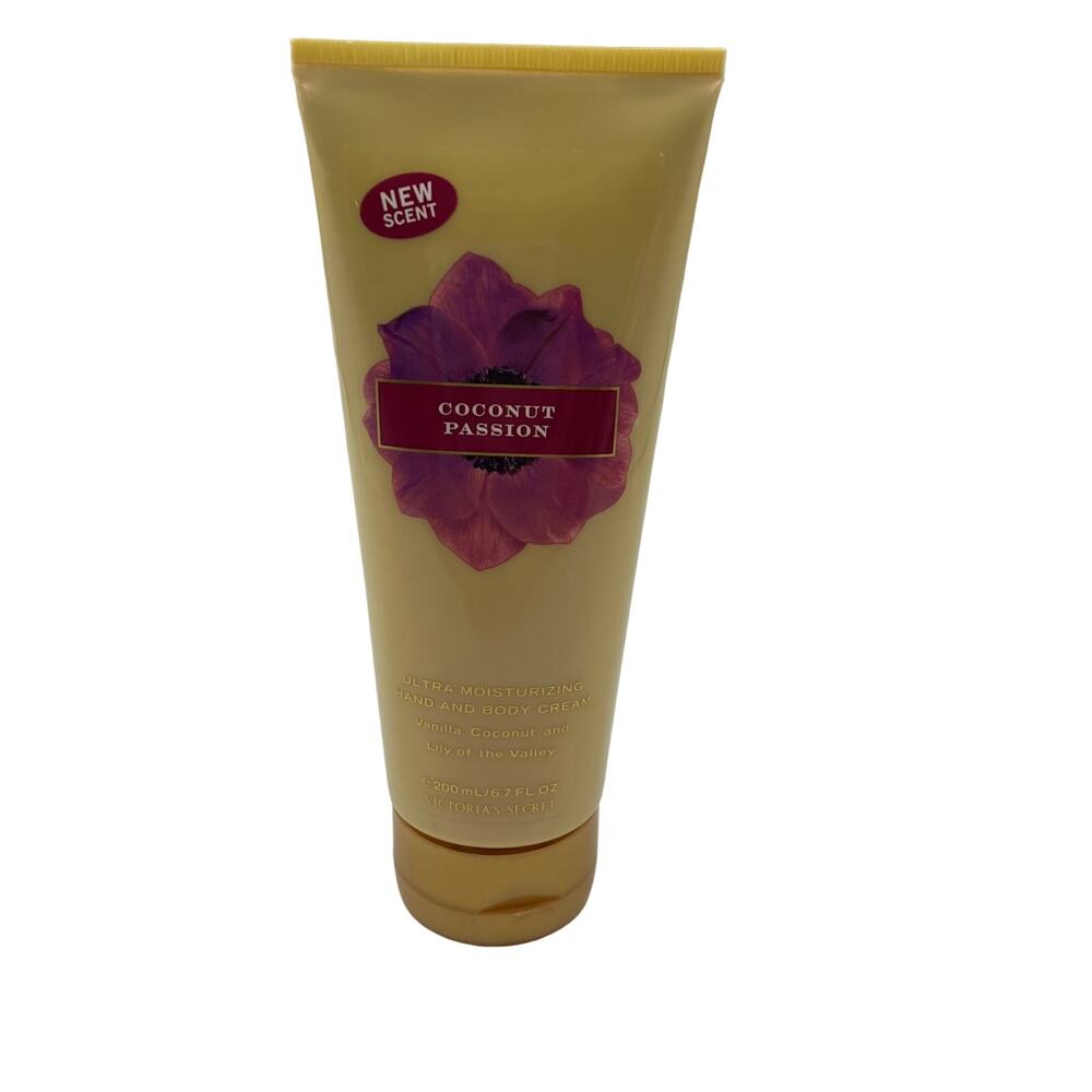 Victoria's‎ Secret Coconut Passion Old Formula Hand & Body Cream OPENED USED